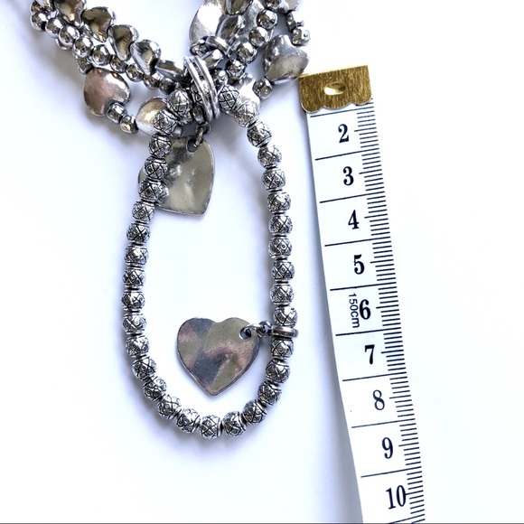 Vintage Silver Charm Bracelet Set - Picture 2 of 7